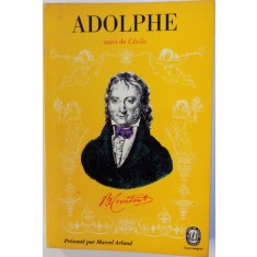 ADOLPHE suivi de CECILE par BENJAMIN CONSTANT , 1964