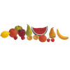 Cos cu fructe Miniland, 26 cm, plastic, 3 ani+