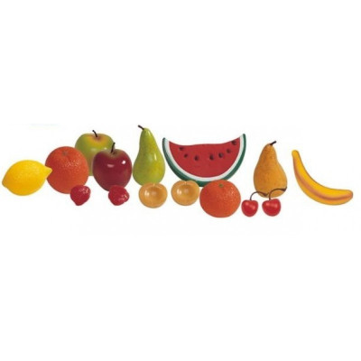 Cos cu fructe Miniland, 26 cm, plastic, 3 ani+ foto