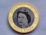 503. Moneda Insulele Cook 1 dollar 2012 (Diamond Jubilee, Queen Elizabeth II)