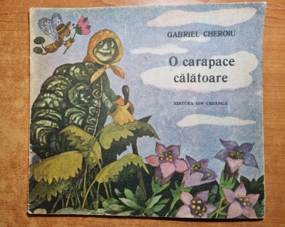 carte pentru copii - o carapace calatoare - din anul 1989 foto