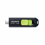 Cumpara ieftin MEMORIE USB Type-C 3.2 ADATA 32 GB retractabila negru verde ACHO-UC300-32G-RBK/GN