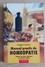 Manual practic de homeopatie - Ruggero Dujany foto