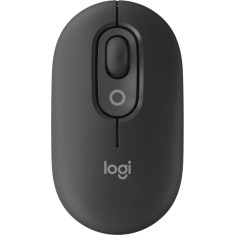 Mouse wireless Logitech Pop Emoji, Bluetooth, Graphite