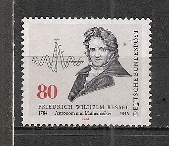 Germania.1984 200 ani nastere F.W.Bessel-astronom MG.566 foto