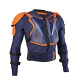 Armura Fox Titan sport albastru cu portocaliu