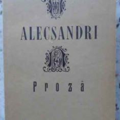 PROZA-VASILE ALECSANDRI