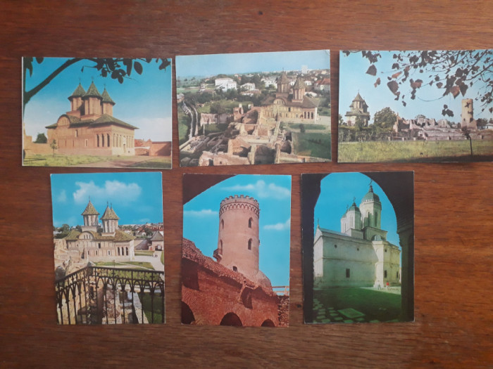 Lot 6 carti postale vintage cu Orasul Targoviste / CP1