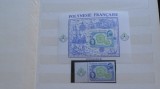 POLINEZIA FRANCEZA - STOCKHOLMIA 86 - BLOCK 12 + SERIE - MI 6 + 4,5 EURO -