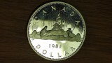Cumpara ieftin Canada - moneda de colectie - 1 dollar 1981 PROOF - absolut superba - bijuterie!