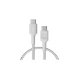 Cablu Greencell PowerStream USB-C 0.3m 100W &Icirc;ncărcare Rapidă PD Alb