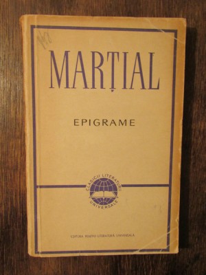 Epigrame - Marțial foto