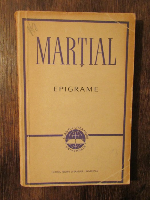 Epigrame - Marțial