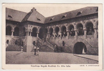 bnk cp Alba Iulia - Resedinta Regala Romana - necirculata interbelica foto