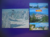 HOPCT LOT 4196 - 2 CARTI POSTALE-PREDEAL-JUD BRASOV-CIRCULATE, Circulata, Printata