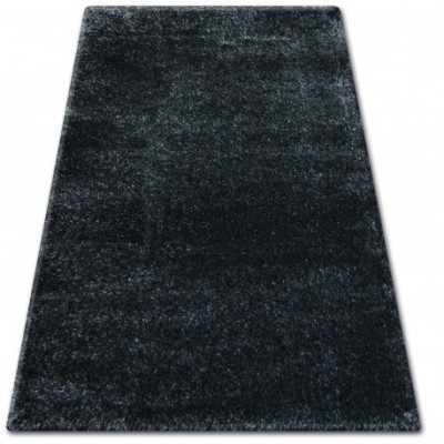 Covor Shaggy Narin P901 negru pepene, 120x170 cm foto