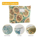 Set 2 gentute pentru cosmetice, 24 x 6 x 21 cm, poliester, muticolor