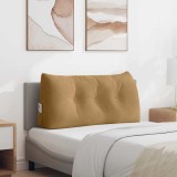 vidaXL Perna pentru spate Maro 100 x 24 x 50 cm Catifea 42014466