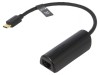 Adaptor USB-Fast Ethernet neagră