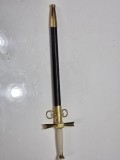 Pumnal vintage ceremonial Cavalerii de Malta