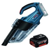 Bosch GAS 18V-1 + GBA - Aspirator 60 mbar + Acumulator Li-Ion 18 V 5 Ah