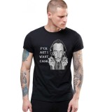 Tricou barbati negru - Dali - I want CASH - S