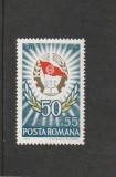 ROMANIA 1972 LP 786 SEMICENTENARUL U.T.C. MNH NESTAMPILAT