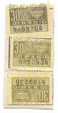 Timbre P.T.T.R. radio, 1968 - neobliterate (3 buc.)