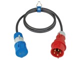 Prelungitor Alimentare AS SCHWABE 3G2,5mm&sup2; 1,5m Negru 1 Priză Cod 61391