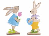 Cumpara ieftin Set 2 figurine Iepurasi Paste PK 19x5x42 cm