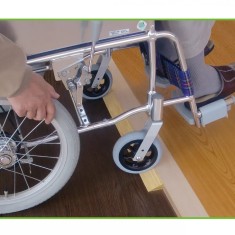 Profil de Trecere Parchet Gresie, Pentru Diferente de Nivel, Autoadeziv, Culoare Lemn Deschis, 90cm Marimea 2L