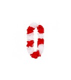 Colier still Hawaii rosu - alb, 120 cm