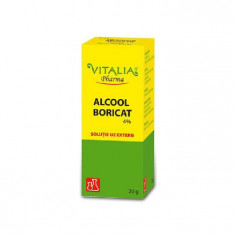 Alcool Boricat, 4%, 20 g, Vitalia