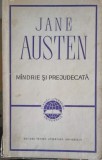 Mandrie si Prejudecata - Jane Austen - Editura P.L.U. 1968 - Roman Clasici Literatura Universala - Coperta Necartonata