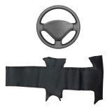 Capacul volanului pentru Peugeot Partner Tepee,Citroen Berligo 2009-2018 Eco Piele Pentru cusut