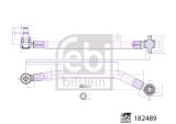 FEBI BILSTEIN 182489 Brat suspensie roata