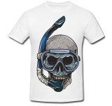Cumpara ieftin Tricou &quot; Skeleton scuba diving &quot;