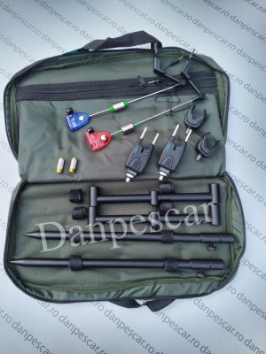 Set 2 BUZZ BAR PROFL CU 2 avertizori tli38 +2 picheti reglabili si 2 swingeri+geanta foto