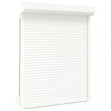 VidaXL Oblon rulant, alb, 120 x 150 cm, aluminiu