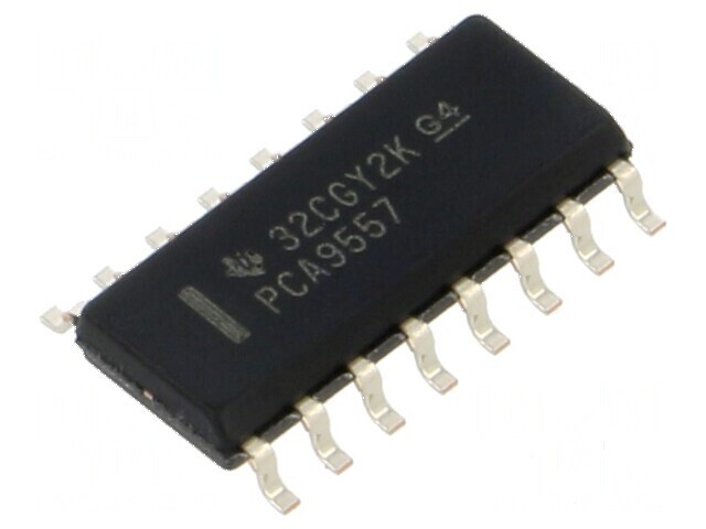 Interfaţă extensie I/O 2,3&divide;5,5VDC I2C SMBus SMD SOIC16