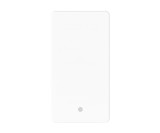 Intrerupator cap scara cu led alb 1M Gewiss System Pura alb lucios GWC20577