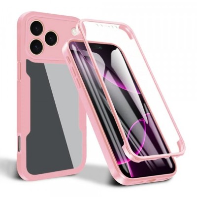 Husa pentru Apple iPhone 17 Pro Max, Techsuit, ColorVerse 360, Roz foto