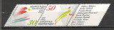 Slovenia.1992 Olimpiada de iarna LILLEHAMMER-streif MS.491, Nestampilat