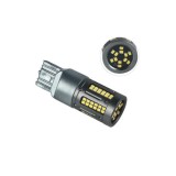 Set 2 becuri 2 faze T20 7440 84SMD Canbus 12V-24V nonpolar lumina alba 1000 lumen 25w Cod: HH012 Automotive TrustedCars, Oem
