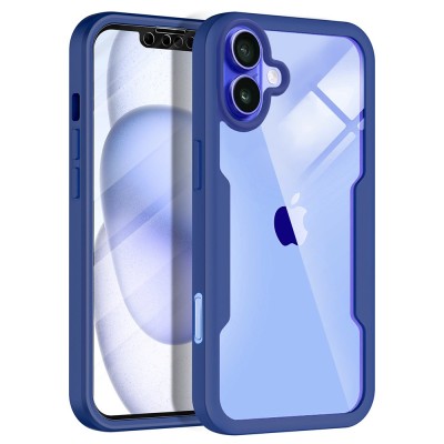 Husa 360&amp;Atilde;&amp;sbquo;&amp;Acirc;&amp;deg; iPhone 16 Techsuit ColorVerse, albastru foto