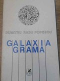 Galaxia Grama - Dumitru Radu Popescu, Cartea Romaneasca 1984, Roman, Beletristica, Editie Necartonata