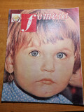 Revista femeia iunie 1975-draganesti vlasca teleorman,satu mare,mircea florian