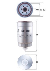 MAHLE KC 80 filtru combustibil