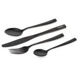 Set Tacamuri FOX Cookware Black Stainless Cutlery Set
