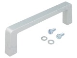 M&acirc;ner din aluminiu gri, H 40 mm, L 134 mm